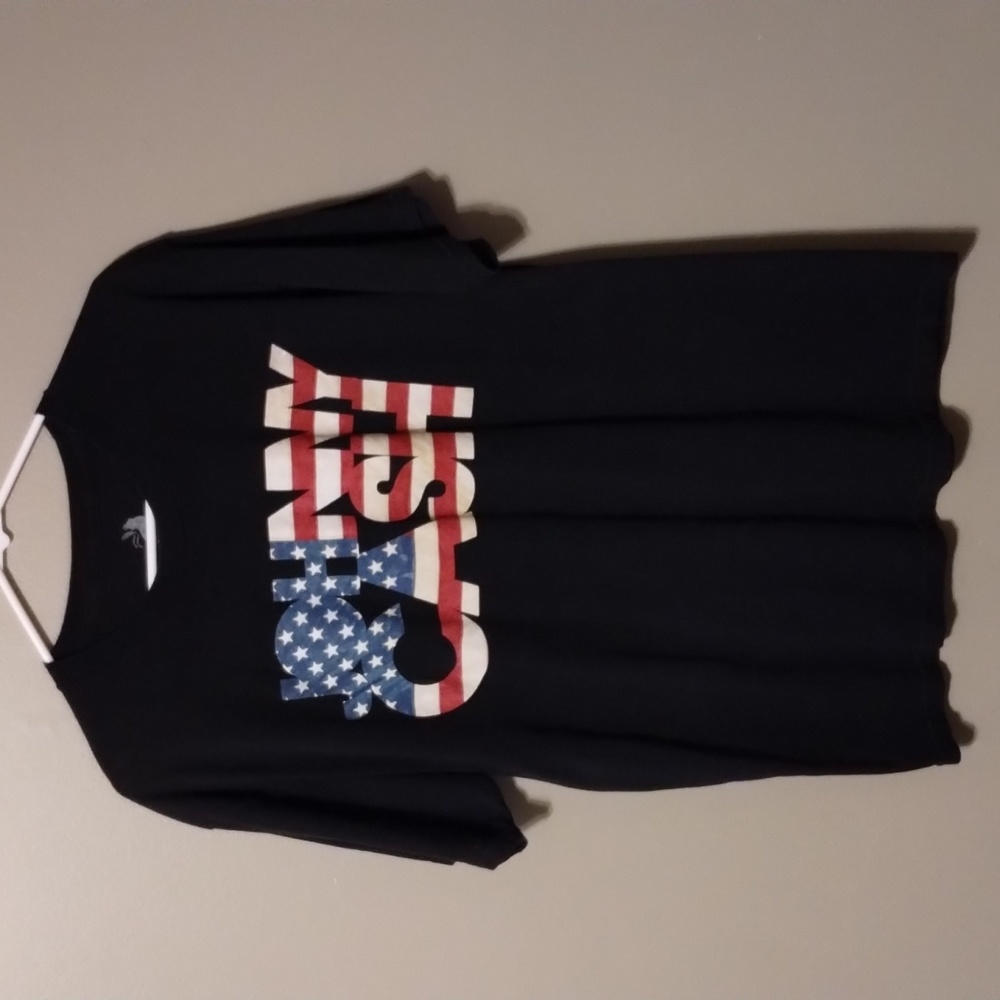 Johnny Cash American Flag t-shirt